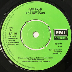 Robert John Sad Eyes VINYL 7" USED