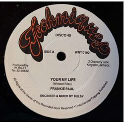 Frankie Paul / Baby Wayne Your My Life / Kinnakie USED VINYL 12INCH 45 RPM