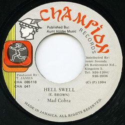 Mad Cobra Hell Swell USED VINYL 7INCH 45 RPM