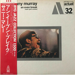 Sunny Murray An Even Break (Never Give A Sucker) Vinyl LP USED