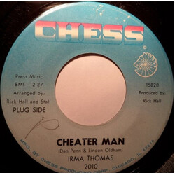 Irma Thomas Cheater Man USED VINYL 7INCH 45 RPM PROMO