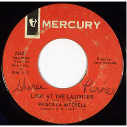Priscilla Mitchell Look At The Laughter / Acres Of Heartaches USED VINYL 7INCH 45 RPM SINGLE