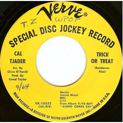 Cal Tjader Trick Or Treat / Quando Quando Que Sera Vinyl 7" USED