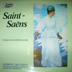 Camille Saint-Saëns / Gabriel Tacchino Piano Concertos No. 3&4 Vinyl LP USED