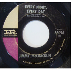 Jimmy McCracklin Every Night, Every Day USED VINYL 7INCH 45 RPM SINGLE
