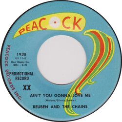 Reuben And The Chains Ain't You Gonna Love Me USED VINYL 7INCH 45 RPM PROMO