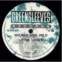 Little Lenny Wicked And Wild USED VINYL 12INCH 45 RPM