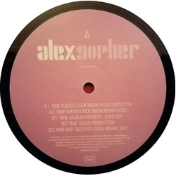 Alex Gopher Time USED VINYL 12INCH 33 S RPM EP