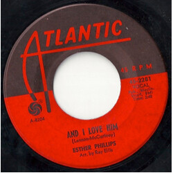 Esther Phillips And I Love Him / Shangri La USED VINYL 7INCH 45 RPM