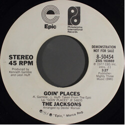 The Jacksons Goin' Places USED VINYL 7INCH 45 RPM PROMO STEREO MONO