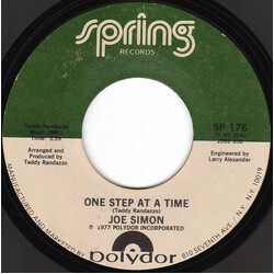 Joe Simon One Step At A Time / A Trace Of Your Love USED VINYL 7INCH 45 RPM STEREO