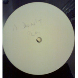 Dee Lawal The D Don't Play USED VINYL 12INCH WHITE LABEL