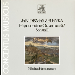 Jan Dismas Zelenka / Concentus Musicus Wien / Nikolaus Harnoncourt Hipocondrie · Ouverture À 7 / Sonata II Vinyl LP USED