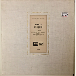 Edwin Fischer / Johann Sebastian Bach Le Clavier Bien Tempéré Livre II ; Préludes Et Fugues Nos 25 A 34 Vinyl LP USED