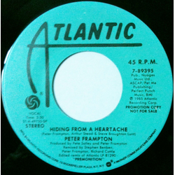 Peter Frampton Hiding From A Heartache Vinyl 7" USED