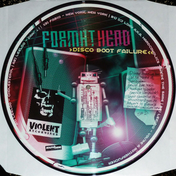 Format Head Disco Boot Failure EP Vinyl 12" USED
