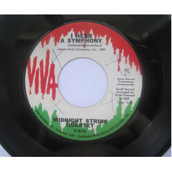 Midnight String Quartet I Hear A Symphony / Prophesy Of Love USED VINYL 7INCH 45 RPM SINGLE