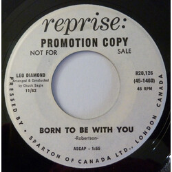 Leo Diamond Born To Be With You USED VINYL 7INCH 45 RPM SINGLE PROMO