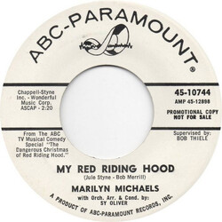 Marilyn Michaels My Red Riding Hood USED VINYL 7INCH 45 RPM PROMO