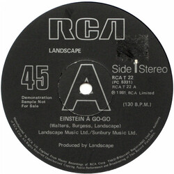 Landscape Einstein A Go-Go Vinyl 12" USED