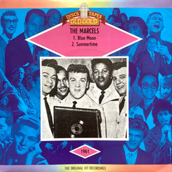 The Marcels Blue Moon / Summertime Vinyl 7" USED
