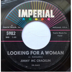 Jimmy McCracklin Looking For A Woman / Sooner Or Later USED VINYL 7INCH SINGLE 45 RPM