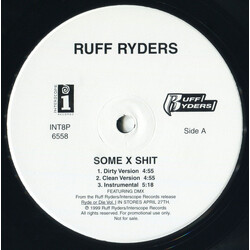 Ruff Ryders Some X Shit USED VINYL 12INCH PROMO