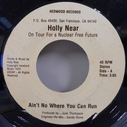 Holly Near Ain't No Where You Can Run USED VINYL 7INCH 45 RPM