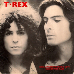 T. Rex Ride A White Swan / Is It Love / Summertime Blues USED VINYL 7INCH 45 RPM SINGLE STEREO