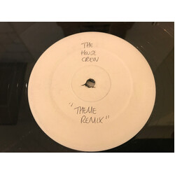 The House Crew The Theme / Euphoria (Remixes) USED VINYL 12INCH PROMO WHITE LABEL