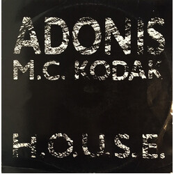 Adonis / MC Kodak H.O.U.S.E. USED VINYL 12INCH 45 RPM