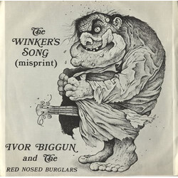 Ivor Biggun & The Red-Nosed Burglars The Winkers Song (Misprint) Vinyl 7" USED
