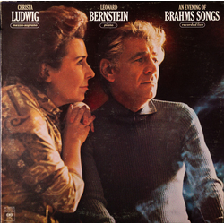 Christa Ludwig / Leonard Bernstein / Johannes Brahms An Evening Of Brahms Songs Vinyl LP USED