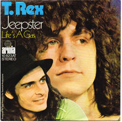 T. Rex Jeepster USED VINYL 7INCH 45 RPM SINGLE