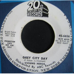 Unsung Heros Grey City Day / Don't Throw Me Away USED VINYL 7INCH 45 RPM PROMO