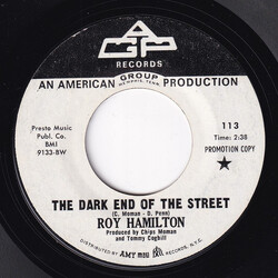 Roy Hamilton (5) The Dark End Of The Street USED VINYL 7INCH 45 RPM SINGLE PROMO STYRENE