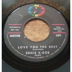 Ernie K-Doe Love You The Best / Hey, Hey, Hey USED VINYL 7INCH 45 RPM PROMO