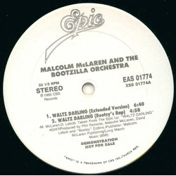 Malcolm McLaren And The Bootzilla Orchestra Waltz Darling VINYL 12" USED
