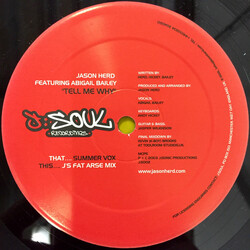 Jason Herd Tell Me Why USED VINYL 12INCH