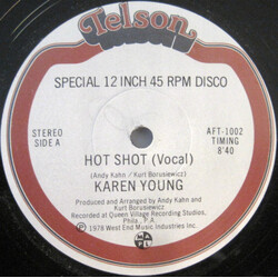 Karen Young Hot Shot USED VINYL 12INCH