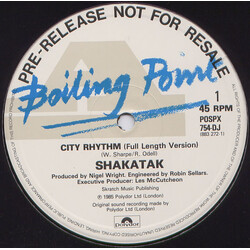 Shakatak City Rhythm VINYL 12" USED