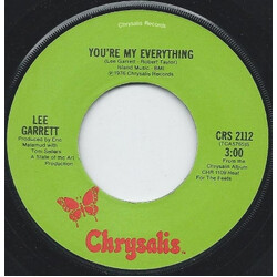 Lee Garrett You're My Everything USED VINYL 7INCH SINGLE