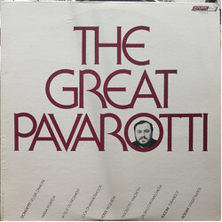 Luciano Pavarotti The Great Pavarotti Vinyl LP USED