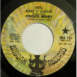 Proud Mary (2) We'll Make It Alright / I Want To Talk About Myself USED VINYL 7INCH SINGLE PROMO