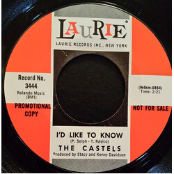 The Castels I'd Like To Know / Rocky Ridges USED VINYL 7INCH 45 RPM SINGLE PROMO