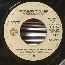 Stephanie Winslow When You Walk In The Room USED VINYL 7INCH 45 RPM PROMO STEREO MONO