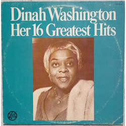 Dinah Washington Her 16 Greatest Hits Vinyl LP USED