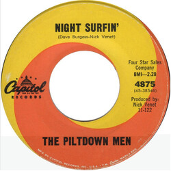 The Piltdown Men Night Surfin' / Tequila Bossa Nova USED VINYL 7INCH 45 RPM SINGLE