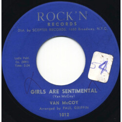 Van McCoy Girls Are Sentimental USED VINYL 7INCH 45 RPM