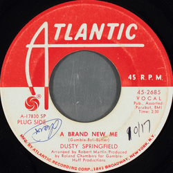 Dusty Springfield A Brand New Me Vinyl 7" USED